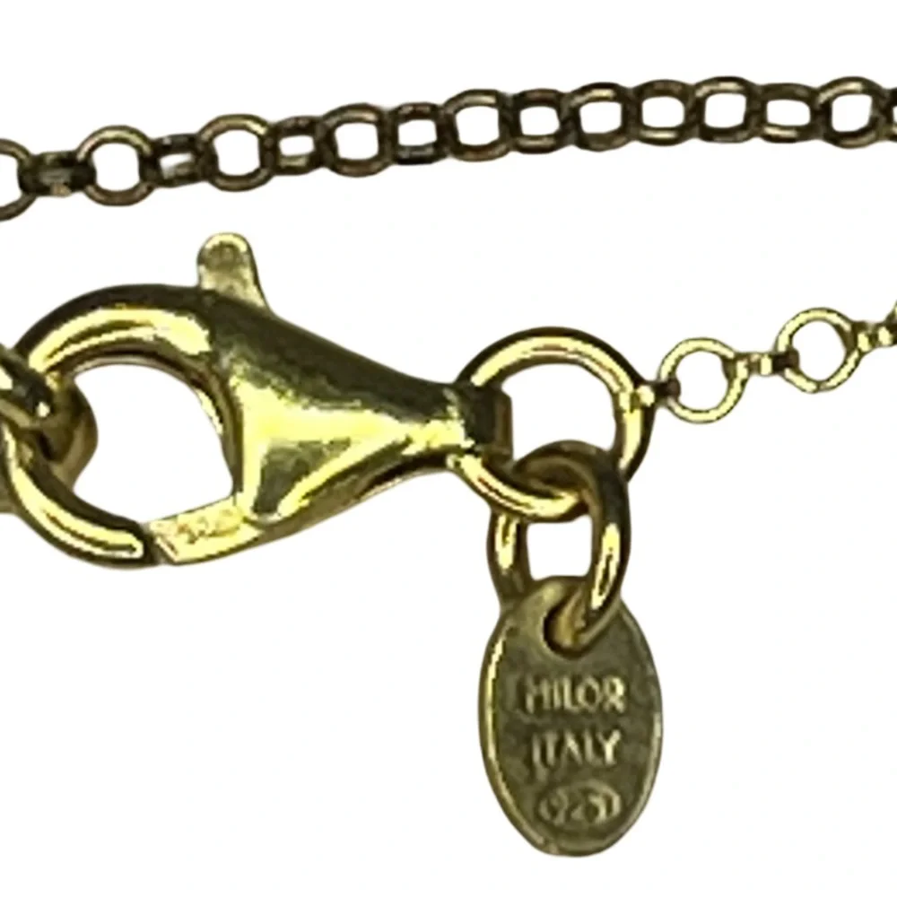 Milor Long Gold Coin Necklace - Picture 6 of 6